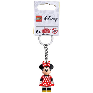 【樂高丸】LEGO 樂高 米妮 鑰匙圈｜Minnie Mouse 米老鼠 迪士尼 Disney｜樂高鑰匙圈 853999