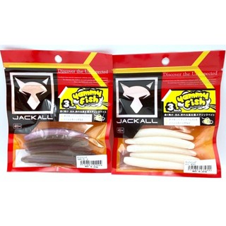 【鴻翔釣具】軟蟲 JACKALL Yammy fish 3吋 軟蟲 蟲型 棒蟲