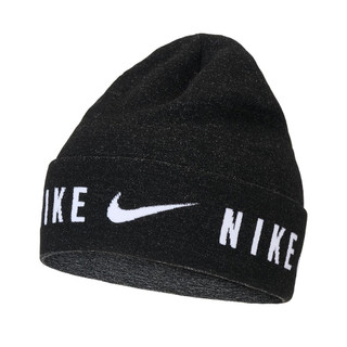 【樂買網】NIKE LIGHTWEIGHT KNIT CUFFED 毛帽 黑 針織 保暖 排汗 N1012403