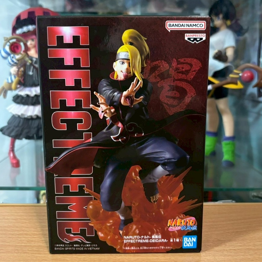 正版 日版 火影忍者 疾風傳 EFFECTREME DEIDARA 迪達拉 地達羅 曉 爆炸就是藝術 日本 景品 公仔