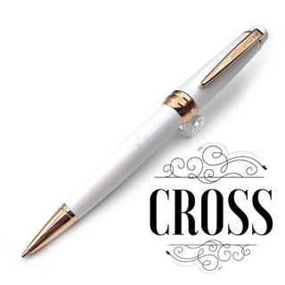 ＝小品雅集＝CROSS 高仕 Bailey 貝禮 白色玫瑰金 原子筆