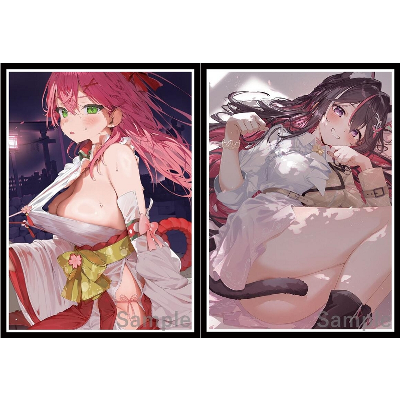 【角色卡套】 Hololive 櫻巫女 AZKI 誘惑ver 白詰草 同人會場限定卡套組