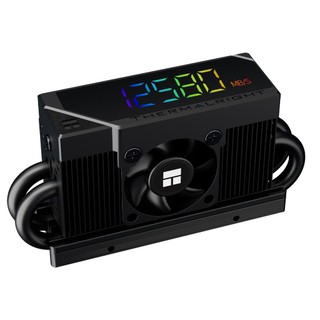 利民 HR-10 2280 PRO 黑色數位顯示 5MM熱導管x4 3CM風扇 SSD散熱片