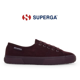 SUPERGA 女鞋 帆布鞋 休閒鞋 3750 輕量系列 麂皮 酒紅色 S21682W-A6J