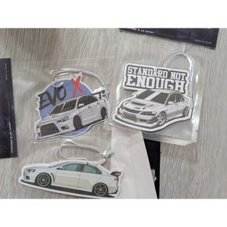 小梁部品 三菱 EVO 香片 JDM 卡通 造型 芳香 汽車 Mitsubishi Lancer Evolution