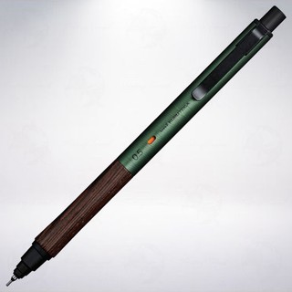 日本 三菱鉛筆 uni-ball KURU TOGA Wood 轉轉自動鉛筆: 森林綠/Forest Green