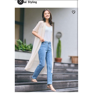 穿1）官網購入 白色 S uniqlo 兩件式 蕾絲針織洋裝（短袖）