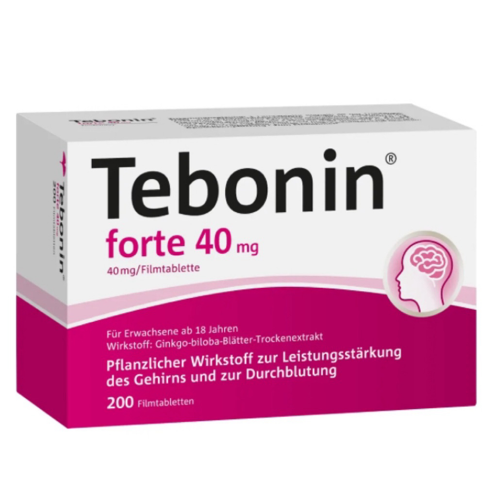 🔥《新品現貨》德國🇩🇪Tebonin 40mg 200st
