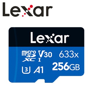 Lexar 雷克沙 256GB 256G 633x microSDXC UHS-I A1 U3 記憶卡【現貨】