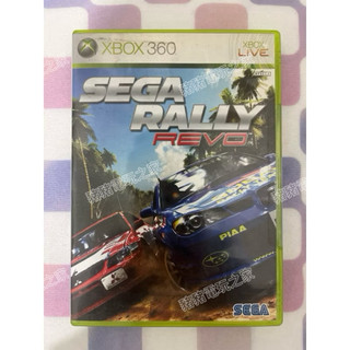XBOX 360 SEGA 越野車賽 英文版 SEGA RALLY REVO 二手 光碟 遊戲片