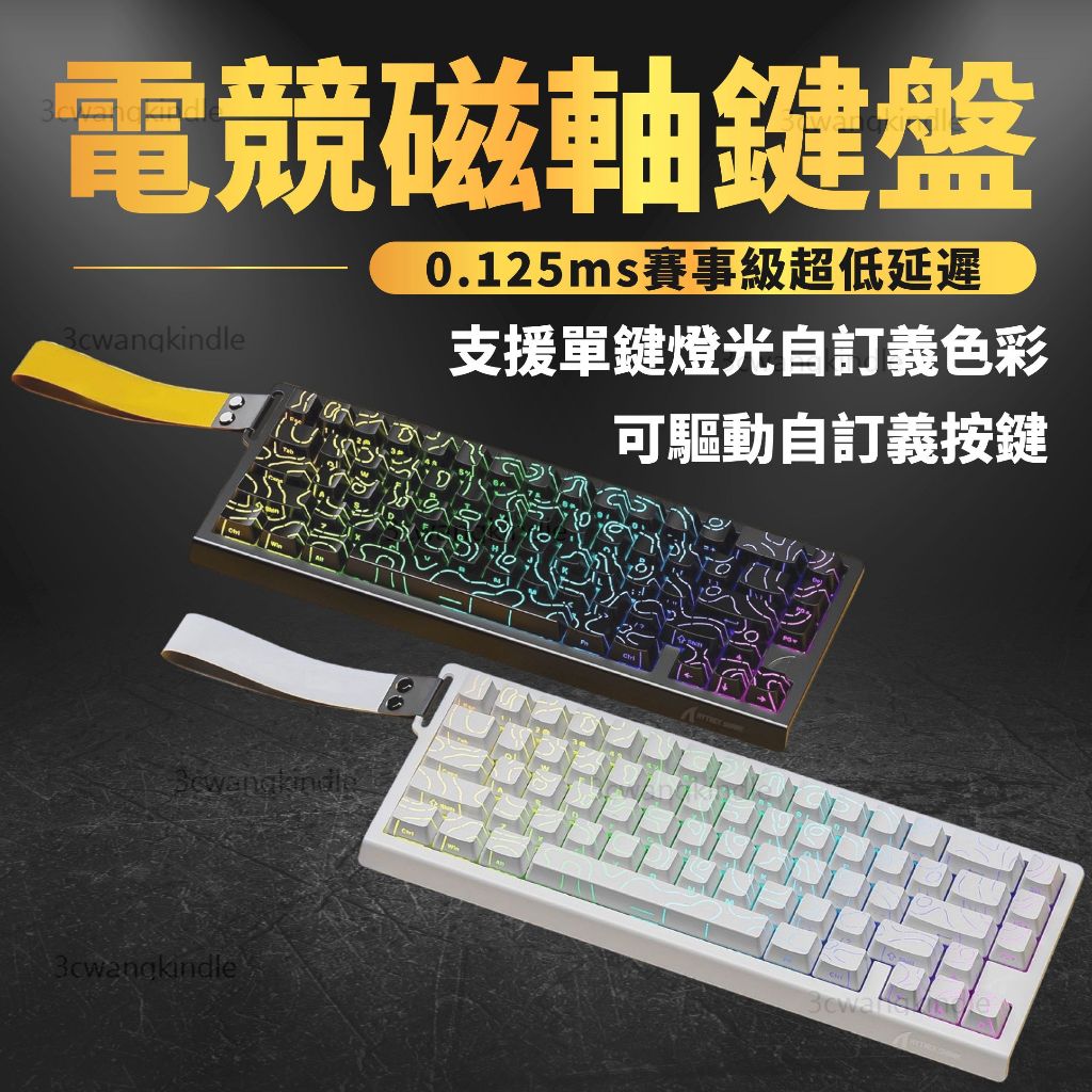 電競磁軸鍵盤 電競鍵盤 磁軸鍵盤 有線機械鍵盤 PBT鍵帽 機械式鍵盤 RGB遊戲鍵盤 鍵盤 青軸鍵盤 茶軸鍵盤
