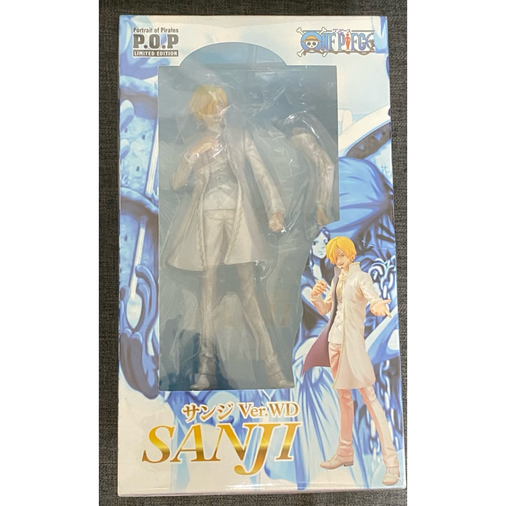 全新 港版 海賊王 航海王 香吉士 POP 禮服版 白衣香吉士 山治 公仔 模型