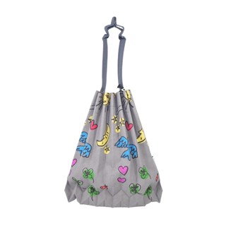 ISSEY MIYAKE 三宅一生 ME插畫摺疊樹幹包-炭灰色