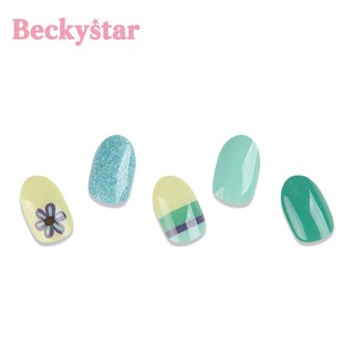 韓國製~Beckystar 凝膠美甲貼 She Beach
