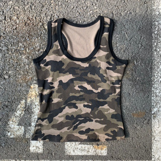 【SOULMATE STUDIO.】25SSTW04 URBAN CAMO VEST Women