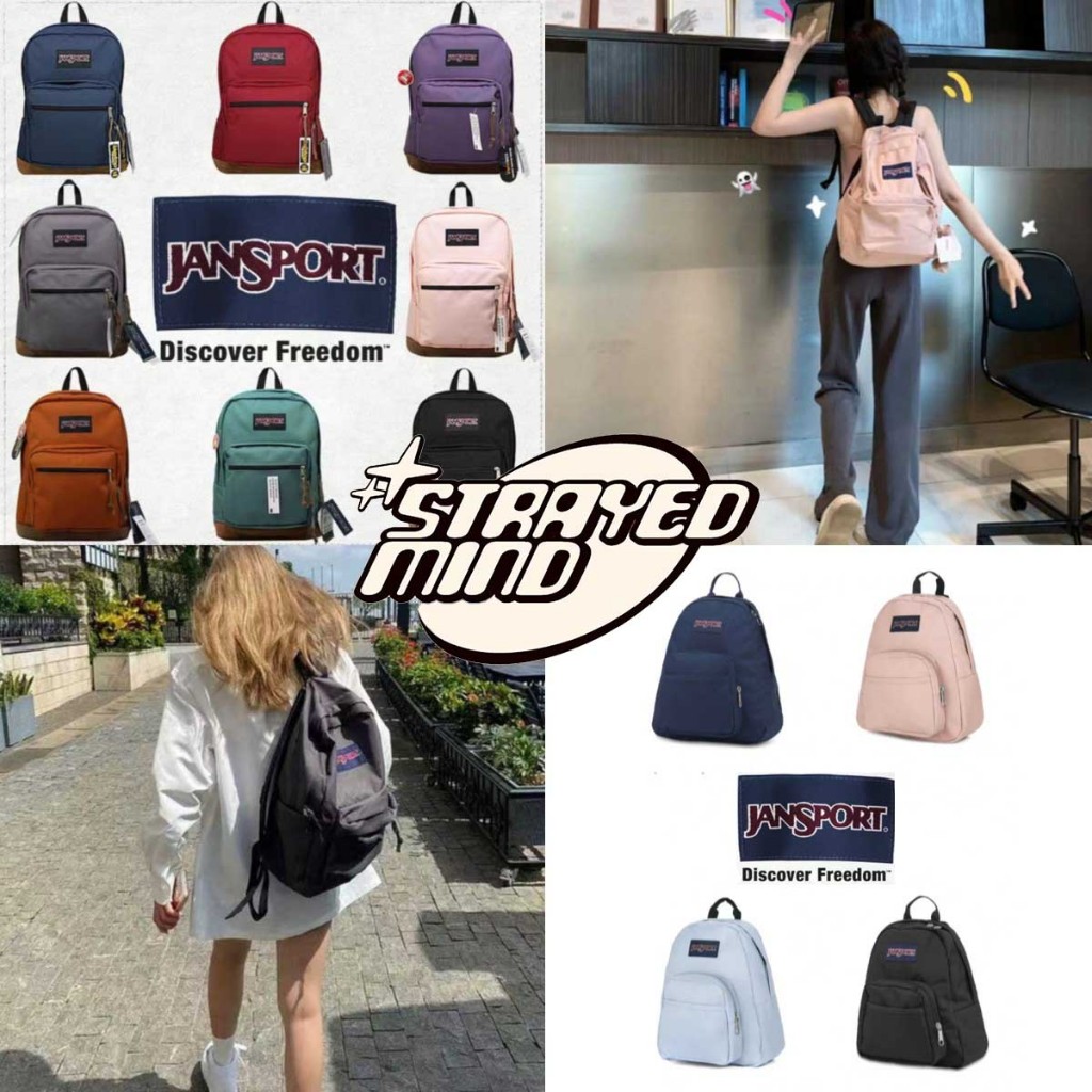 多色可選 JanSport 後背包 SUPERBREAK 傑斯伯 mini背包 迷你後背包 麂皮背包 書包 防水 旅行包