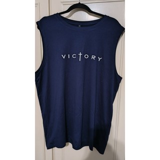 二手victory深藍色運動背心 XXL