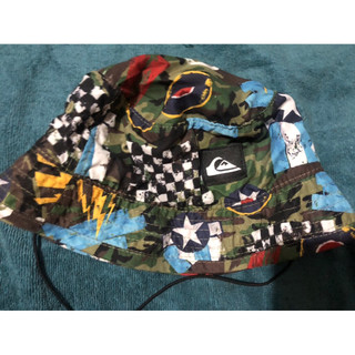 baby kid 二手 古著 Quiksilver 兒童 幼兒 機能 輕薄 漁夫帽 遮陽帽 約50cm