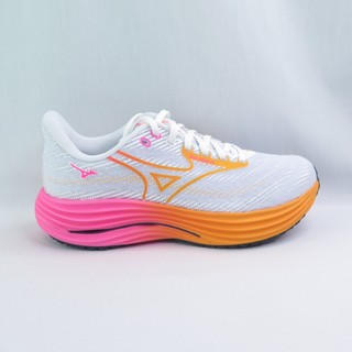 Mizuno J1GC259302 WAVE RIDER 29 SW 男慢跑鞋 運動鞋 白橘粉【iSport愛運動】