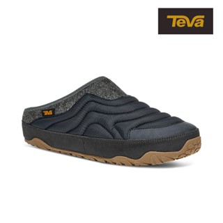 【TEVA】男/女/中性菠蘿麵包鞋 防潑水 半拖鞋/穆勒鞋/休閒鞋/懶人鞋-ReEmber Terrain-全蝕藍 原廠