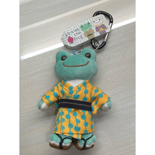 日本 萌娃匹克 泡菜青蛙 祭典 浴衣 面具 玩偶 吊飾 pickles the frog