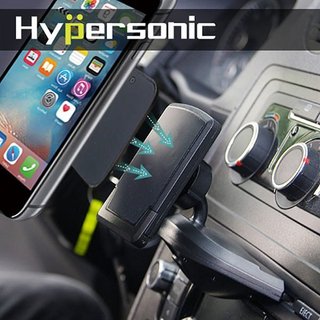 【9月出清】Hypersonic HPA585 磁吸式 汽車CD孔手機支架 適用6吋內 磁鐵支架 磁力手機架 磁力架