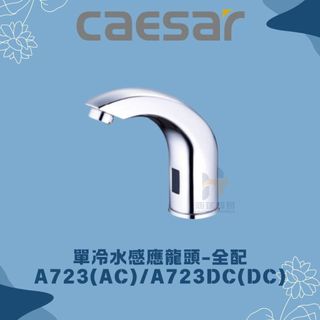 凱撒 CAESAR A723 A723DC 單冷水感應龍頭 全配 感應龍頭 無排水部 凱撒龍頭 龍頭