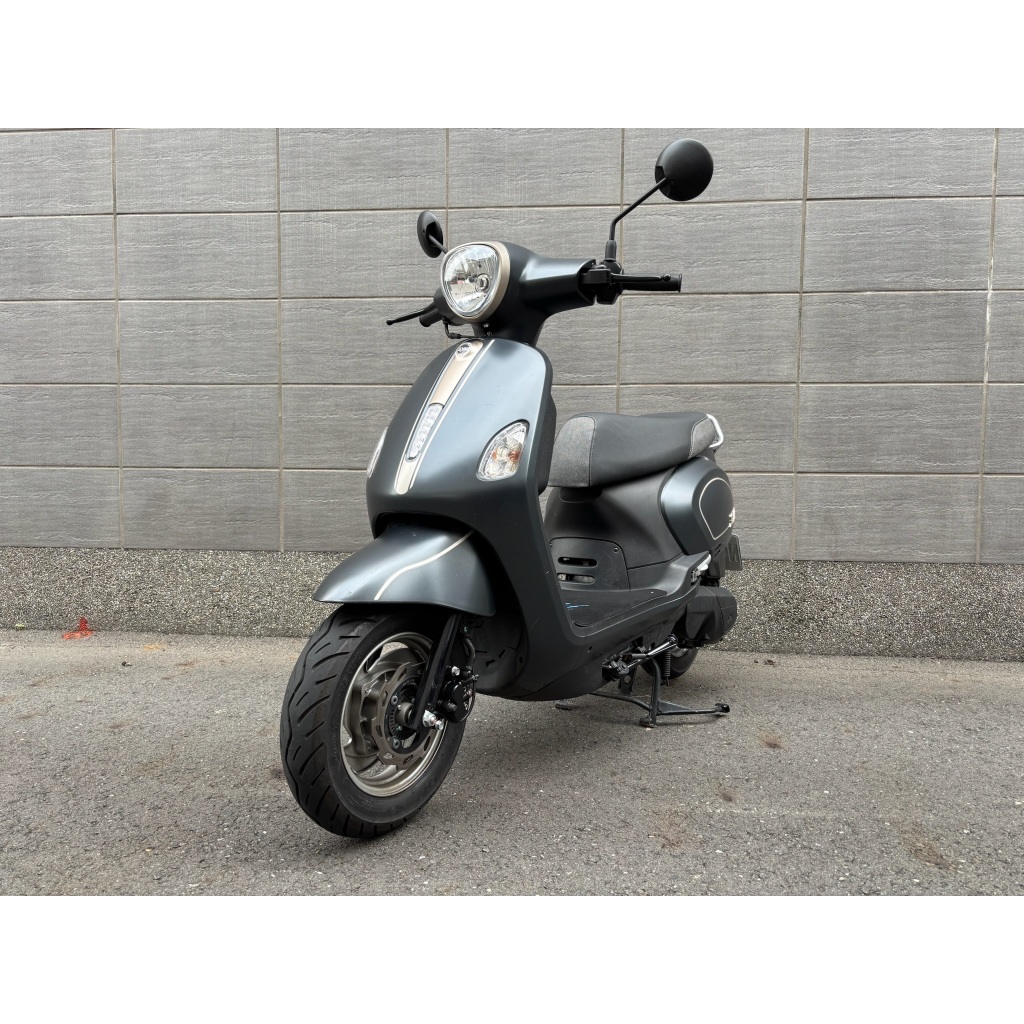 🛵台南二手機車🛵2024 SYM Fiddle LT 115 CBS 淡顏紫