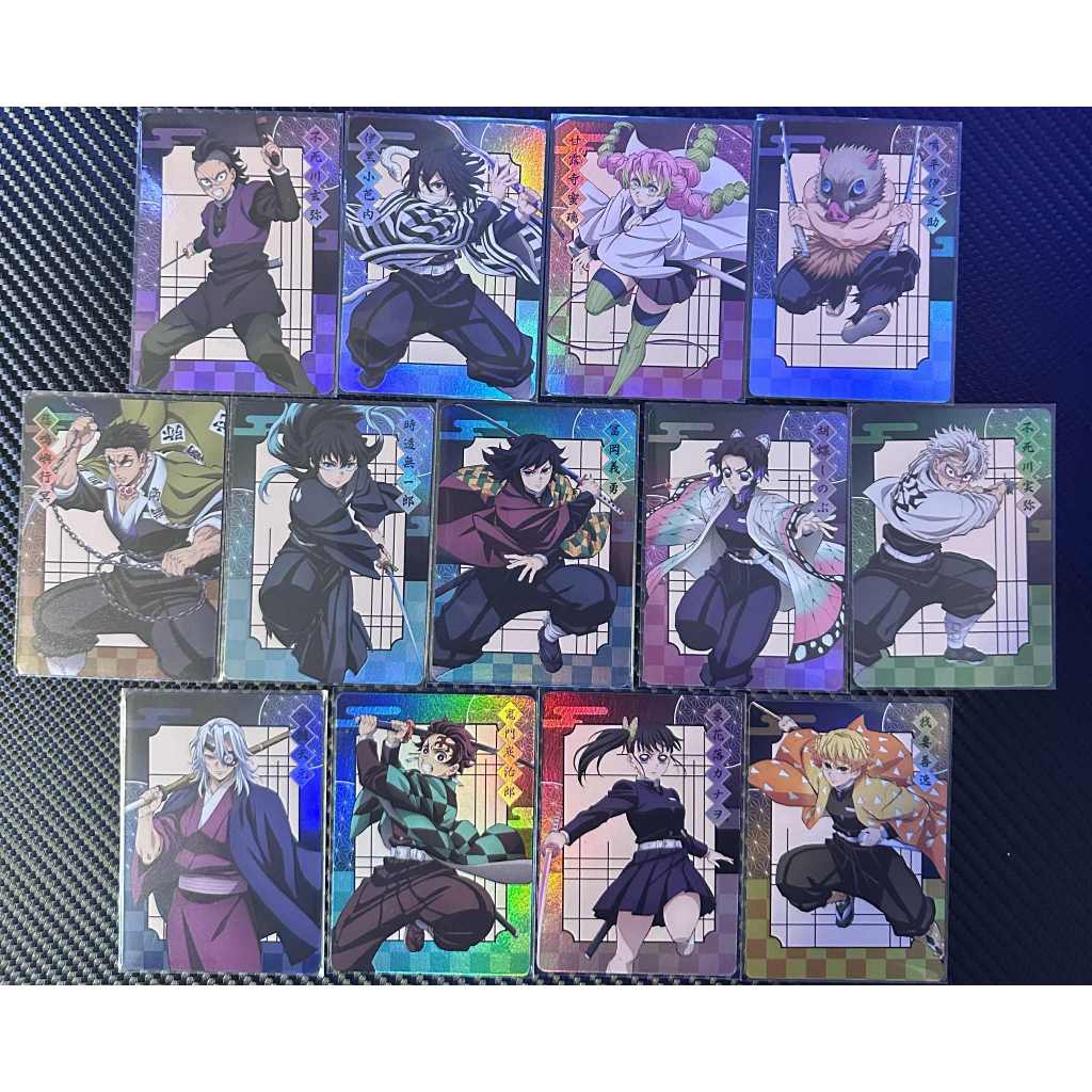🔥買一送一🔥 整套 鬼滅之刃 抽卡機 台灣限定 快閃店 鬼滅之刃卡片 鬼滅之刃小卡 富岡義勇 鬼滅小卡 猗窩座 鬼滅卡片