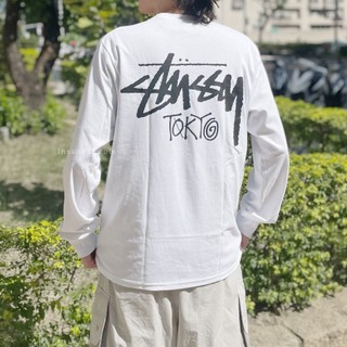 STUSSY 東京長袖 限定 上衣 薄長袖 秋冬服飾 潮牌 日本【彼得潘】