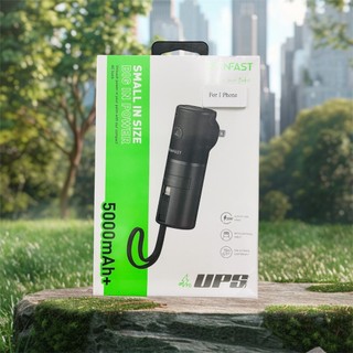 ANFAST 自帶線 AF-P0520C Dual PD20W UPS iPhone 14以前適用 MINI口袋行動電源