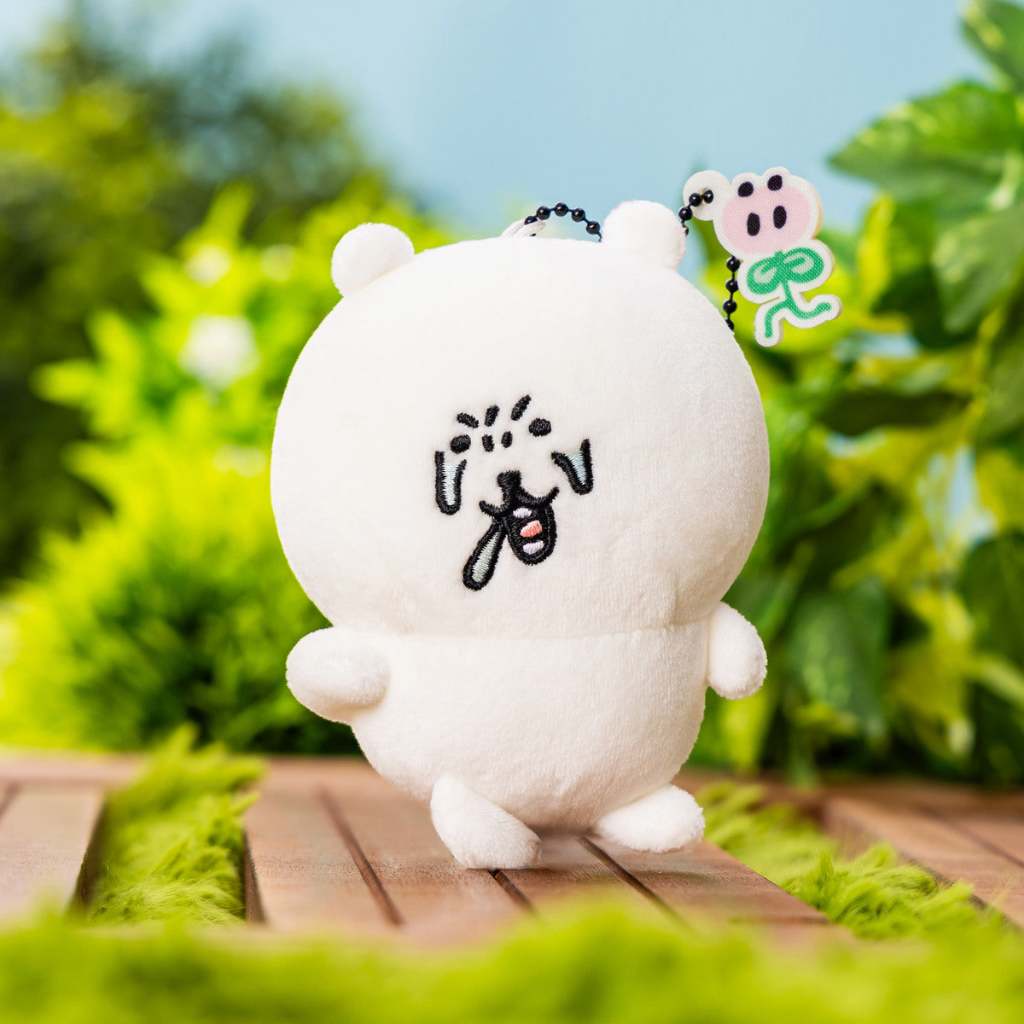 ┃自嘲熊┃🇯🇵日本正版 現貨 花粉噴嚏白熊 花粉熊 吊飾 掛飾 娃娃 玩偶 Nagano 牛牛天地