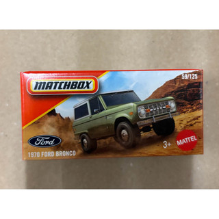 MATCHBOX 火柴盒 小汽車 1970 FORD BRONCO 盒