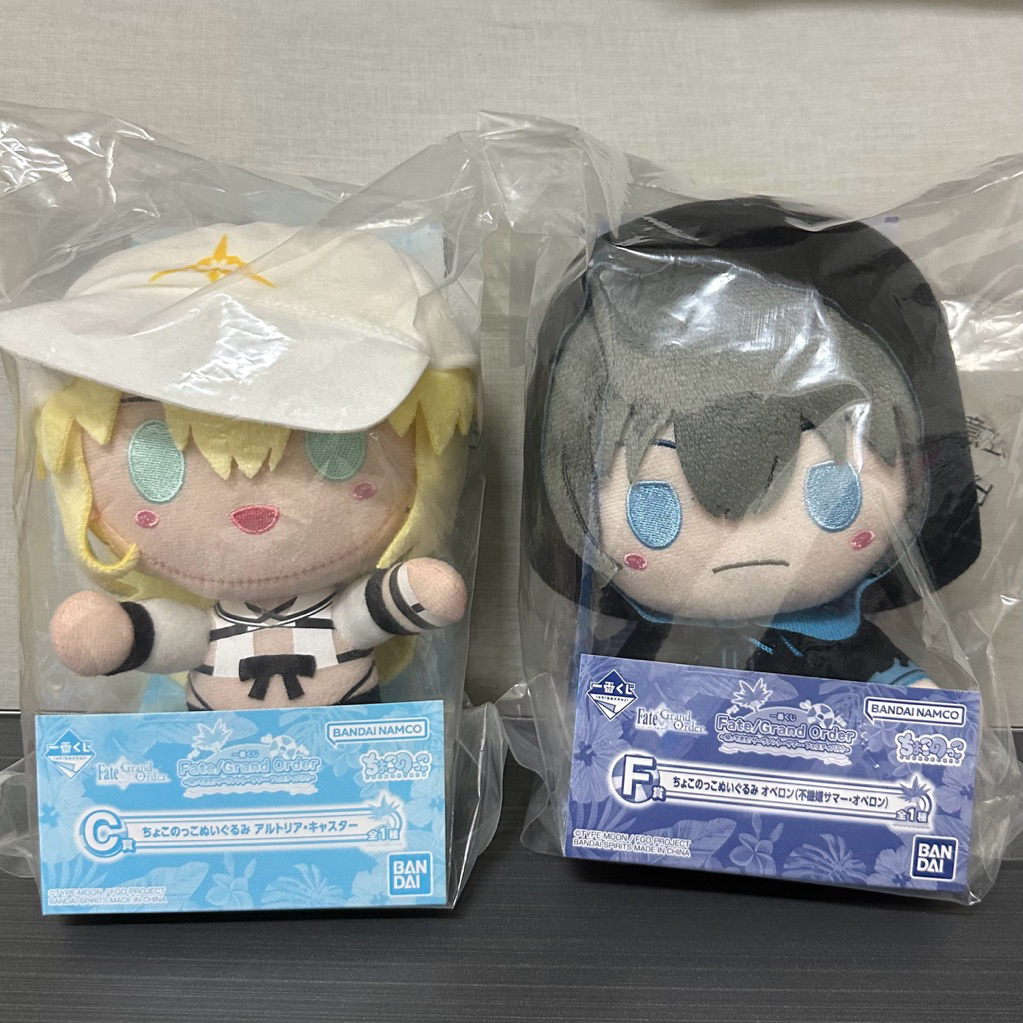 🐰 【現貨】 全新 Fate Grand Order 一番賞 C賞 F賞 玩偶 回來了！從者夏日祭典 阿爾托莉亞 奧伯隆
