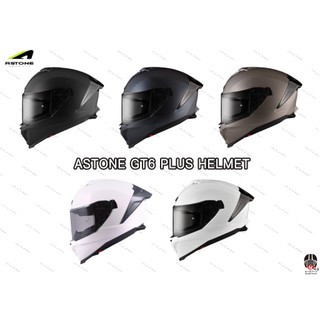 【松部品】免運🔥 ASTONE GT6 PLUS 全罩安全帽 素色 內墨鏡 排尺扣 變色白粉 亮白 消光黑 可裝耳機