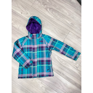 the north face kids' HyVent insulated snow 兒童防水化纖外套
