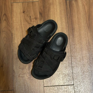 Visvim Black HEXAGON PATTERRN Christo 蜂巢 香港Fil版 US7-8