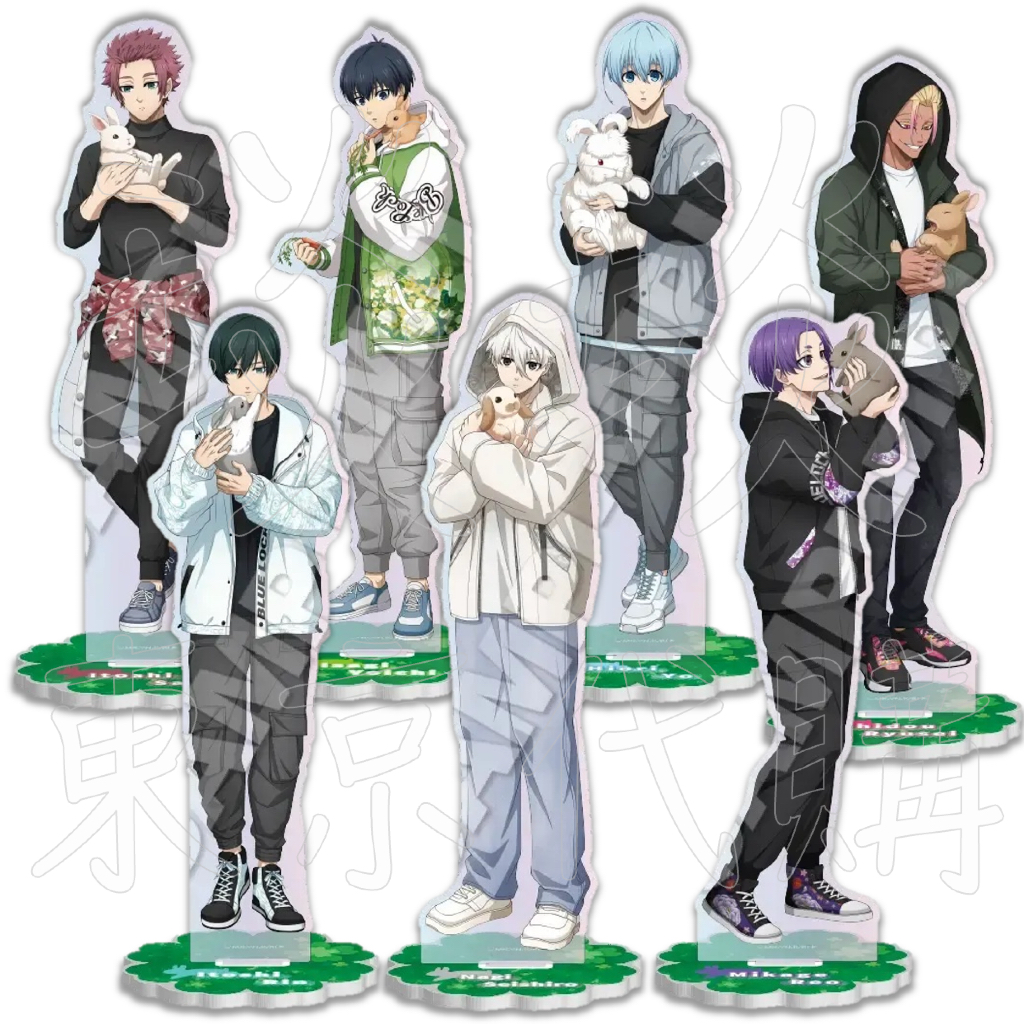 【睦睦代購】預購日版 藍色監獄 Rabbit 立牌 凪誠士郎 糸師凜 潔世一 御影玲王 糸師冴 士道龍聖 冰織羊 烏旅人