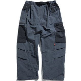 UNDER PEACE 25AW MASTER / WIDE URBAN PANTS 六口袋 工裝長褲 (碳灰色)
