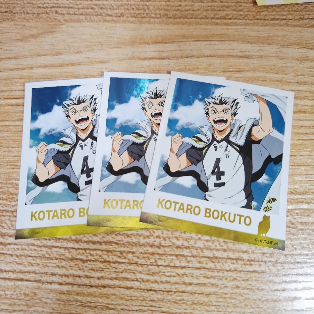 排球少年 木兔 木兔光太郎 隊旗 貼紙 梟谷 三張