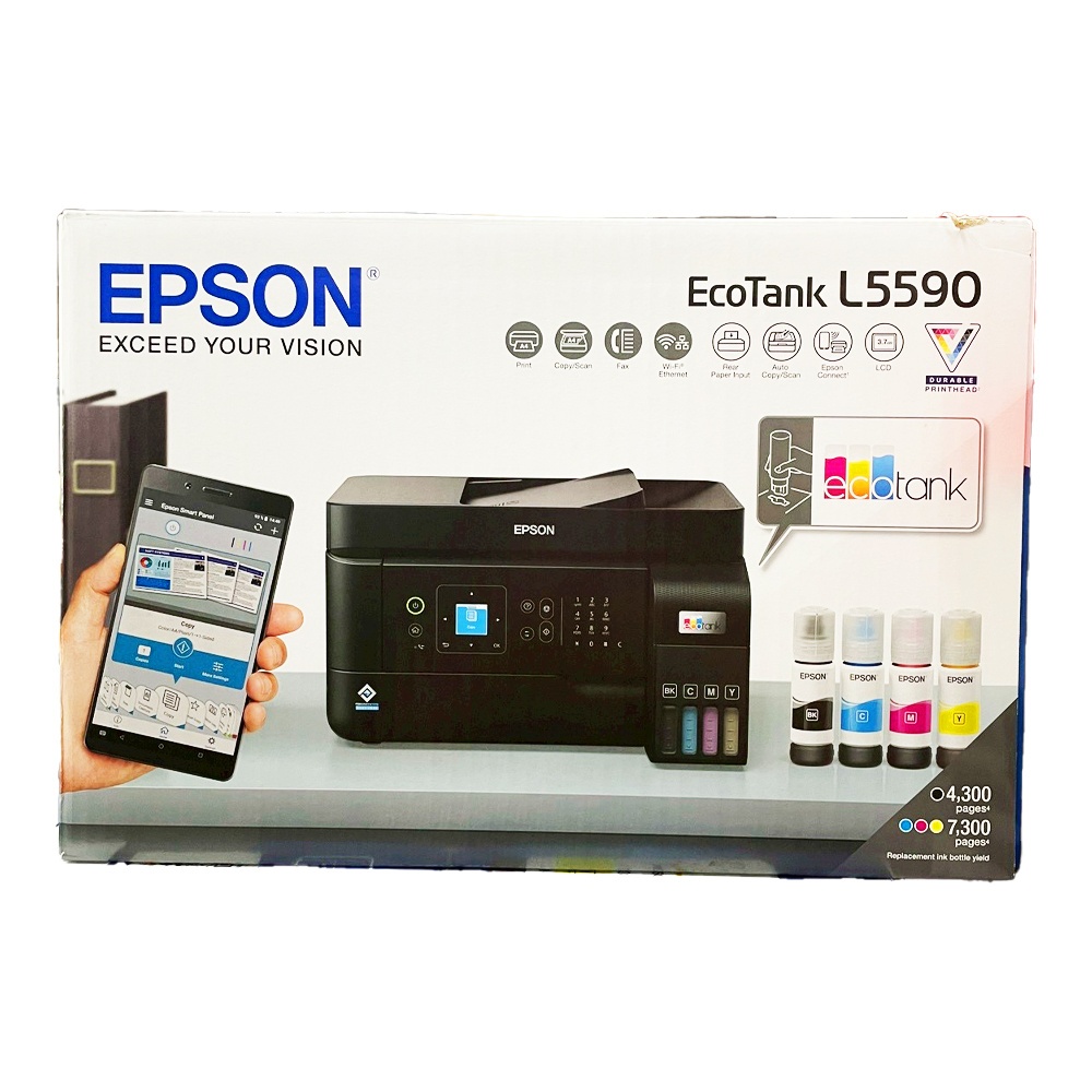 EPSON L5590【送摺疊手機架】含傳真印表機《連續供墨》