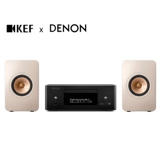 Denon天龍 RCD-N12 新春優惠 數位串流 HiFi擴大機 CD播放器 另售KEF藍牙音響組 床頭音響