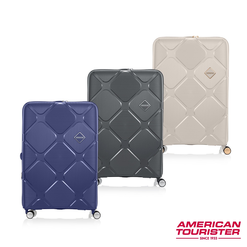 AT美國旅行者 AMERICAN TOURISTER 20/25/30吋行李箱/登機箱INSTAGON可擴充輕量PP避震
