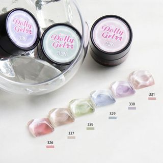 B-Dolly Gel 水果蘇打 5g RB326-RB331 罐裝膠 貓眼膠 微透感美甲 夏日風 熱銷RB327