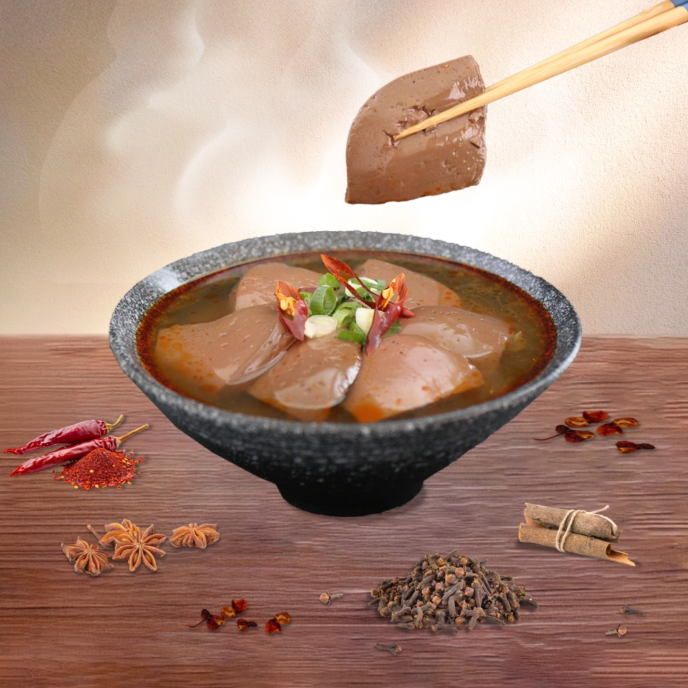 【樂禾屋 × 台南晶英酒店】川麻鴨血 800g 5入大包裝優惠(麻辣鴨血/飯店名廚監製/火鍋鍋底/團購人氣王/網紅推薦)