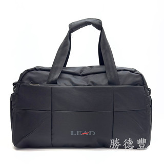 勝德豐【台灣製造】【LEAD】休閒旅行袋 健身包 運動包 行李袋 可固定在行李箱上#8823