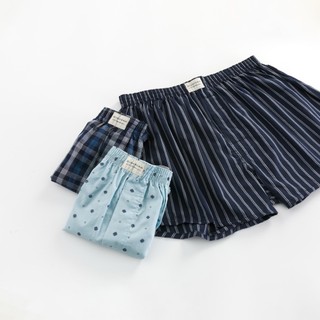 GIORDANO 男裝寬鬆四角褲(三件裝) 01175119