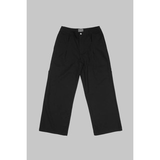 『Definite』Anonymous Talking｜F25-P08 – Pleated Trousers Black