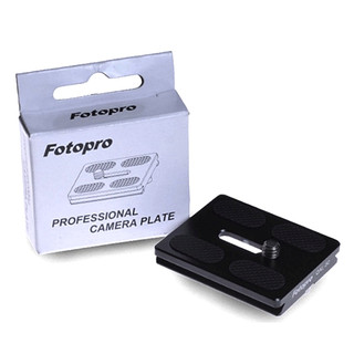 我愛買#富圖寶Fotopro快拆板QAL-50快裝板(通用阿卡式Arca-Swiss雲台,49x41mm,2分公螺牙)