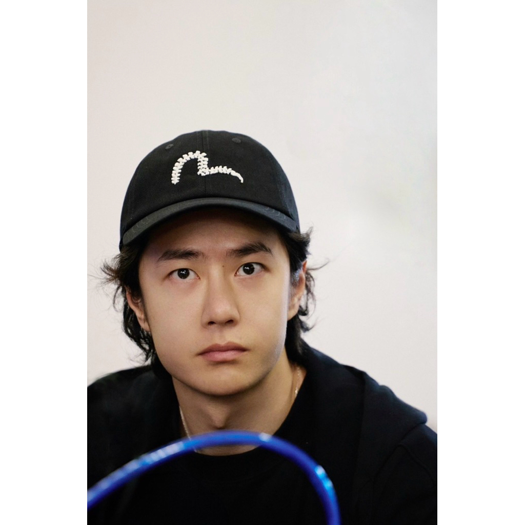 （現貨）王一博同款Evisu海鷗刺繡牛仔鴨舌帽